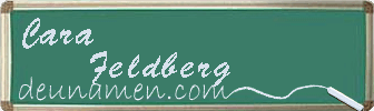 Cara Feldberg Visitenkarte